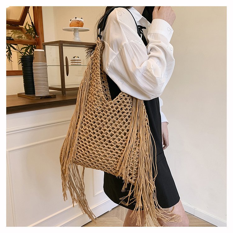 High-quality macrame shoulder bag Kalsten