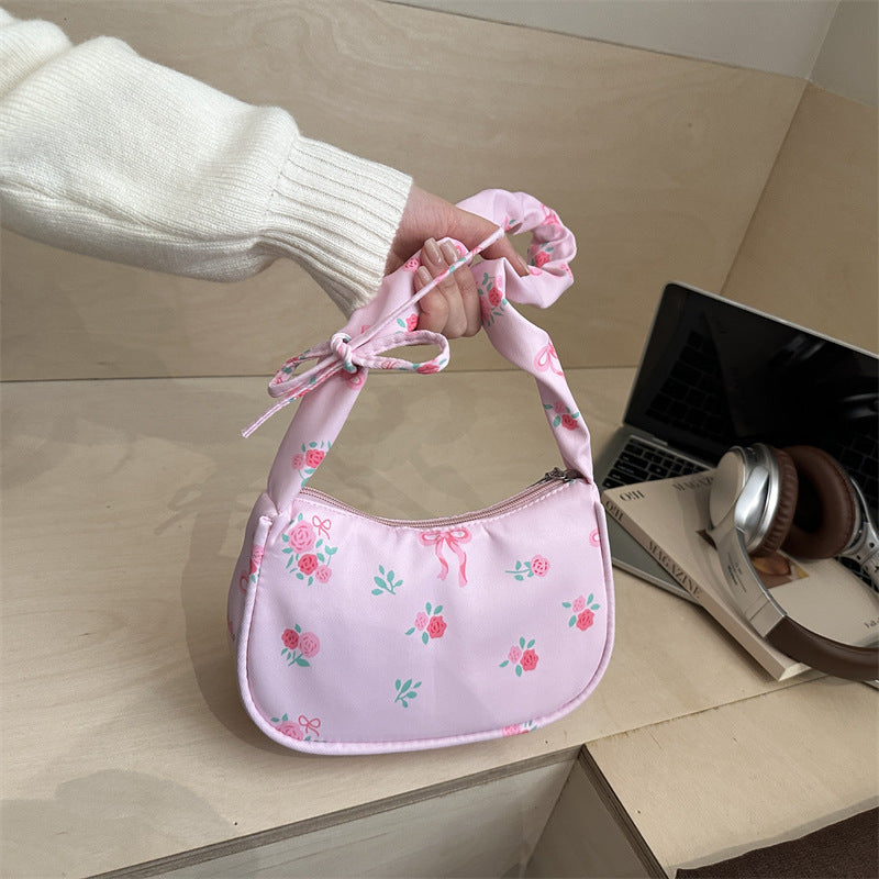 Floral Print Handbag