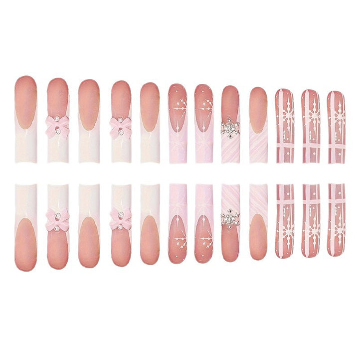 Glamorous Holiday Press-On Nail Set Kalsten