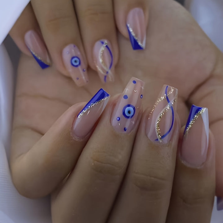 Artful Nail Art with Cute Bunny Pattern Cold Kalsten