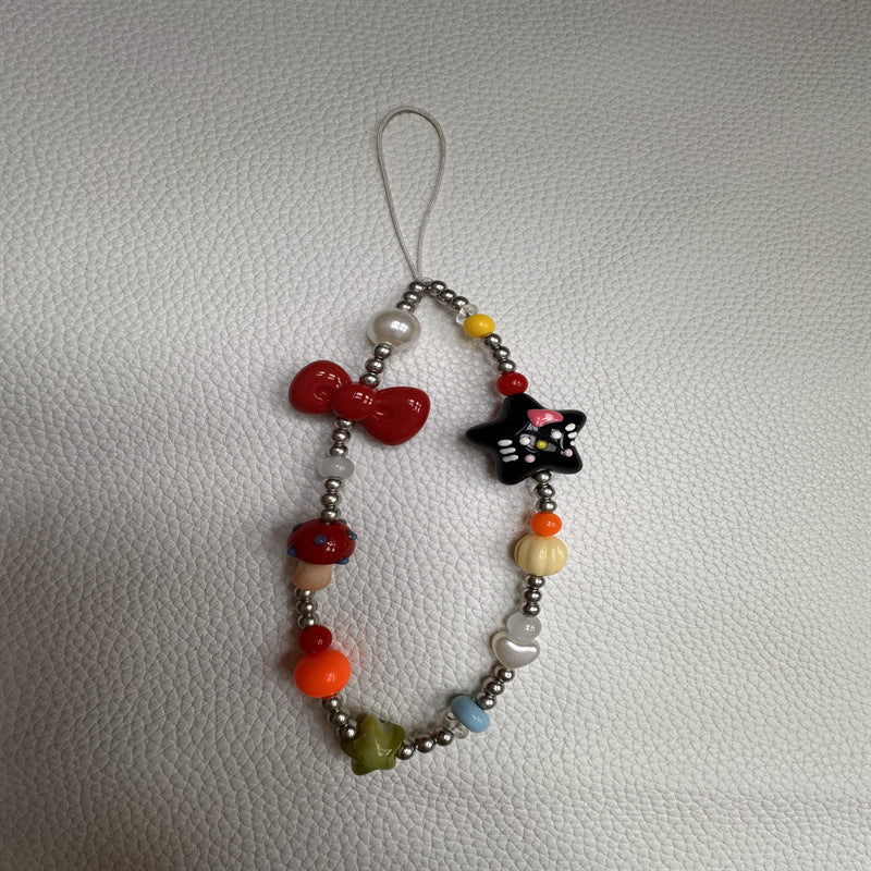 Playful Beaded Charm Eyewear Holder Kalsten