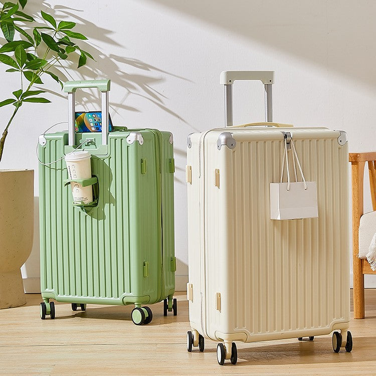 Unisex Compact Lightweight Hard-Shell Carry-On Suitcase Kalsten