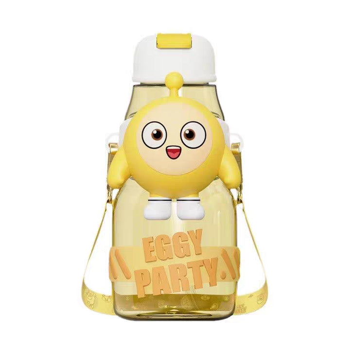 Women’s water bottle with interactive design and stylish character element Kalsten