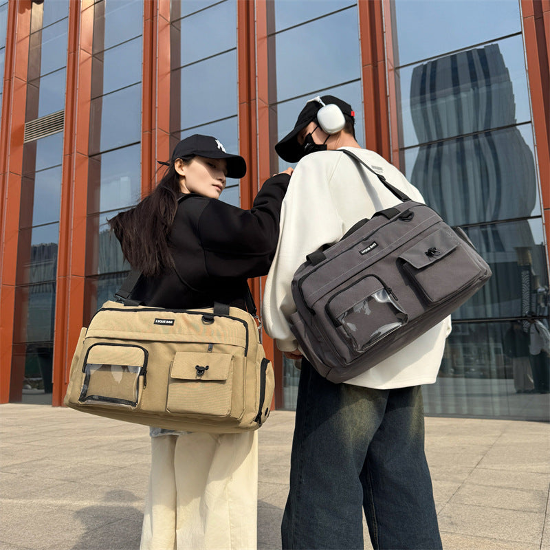 Multi-Pocket Utility Travel Duffle Bag Kalsten