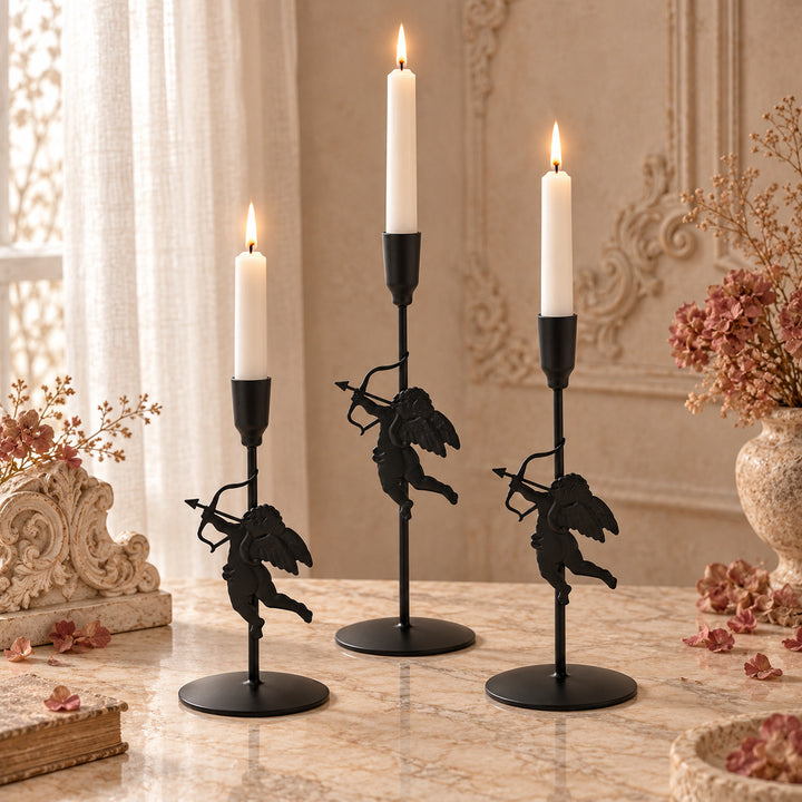 Engel-Theme Candle Holder