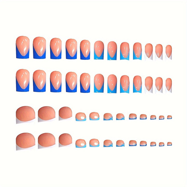 Premium Gel Tip Press-On Nail Art Kalsten