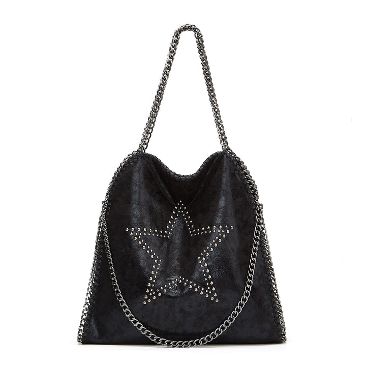 Chic Studded Star Handbag