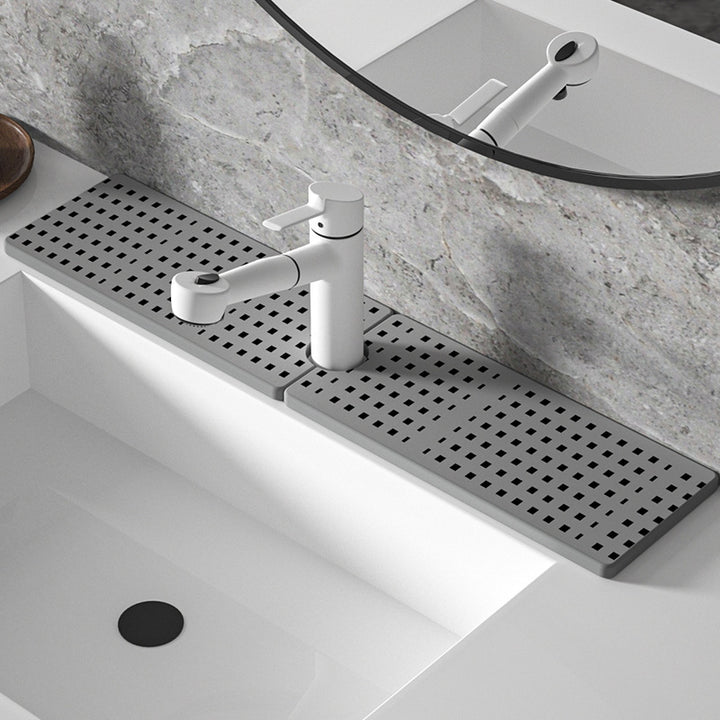 Decorative Sink Faucet Protector Mat
