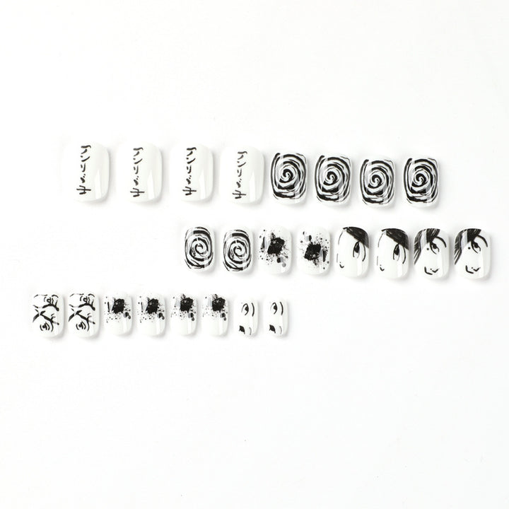 Creative Nail Art with Art Motif Kalsten