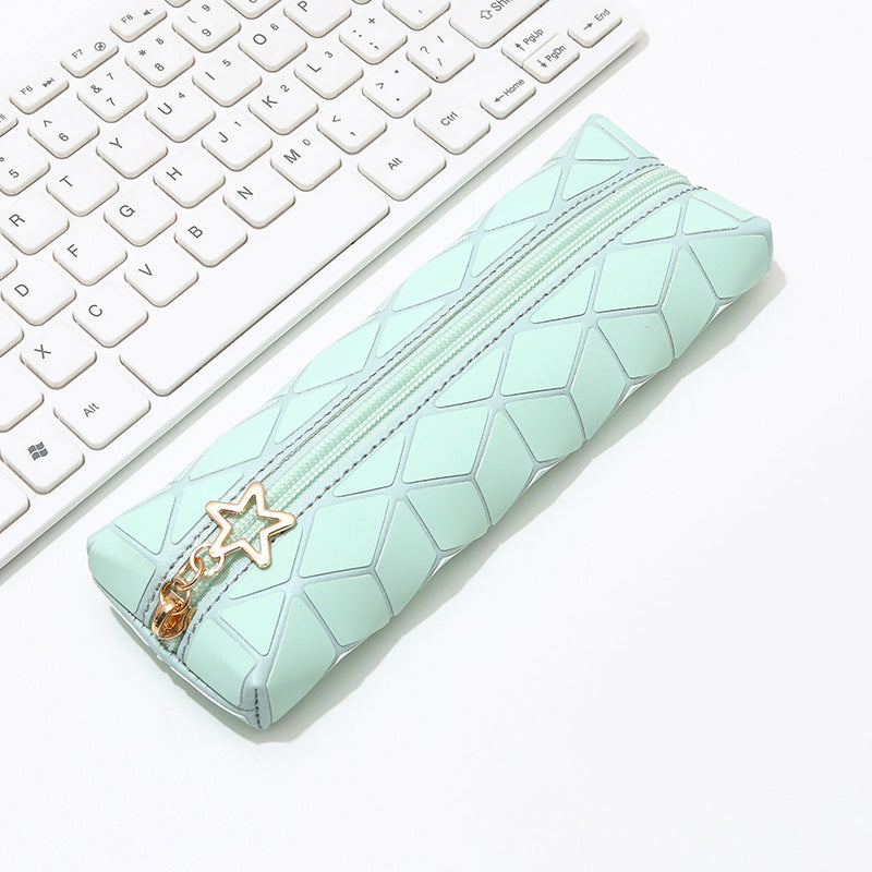 Geometric Patterned Pencil Case Kalsten