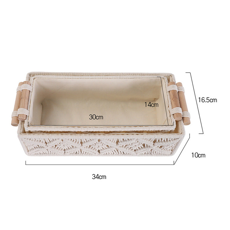 Macramé Storage Baskets