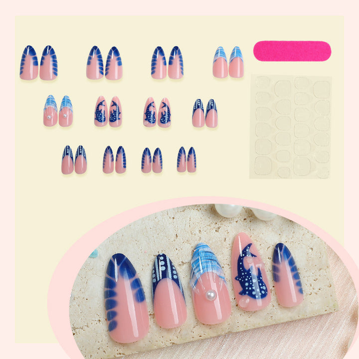 Artful Nail Tips with Maritime Designs Kalsten