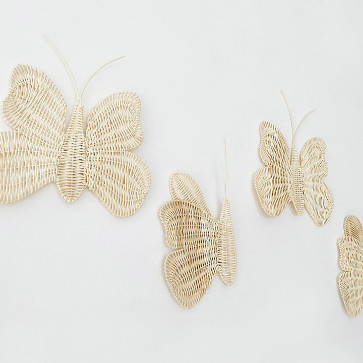 Decorative wall basket in butterfly design Kalsten