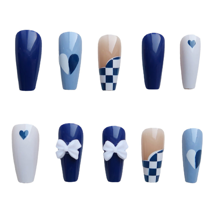 Artistic Decorative Press-On Nail Set 1790727345