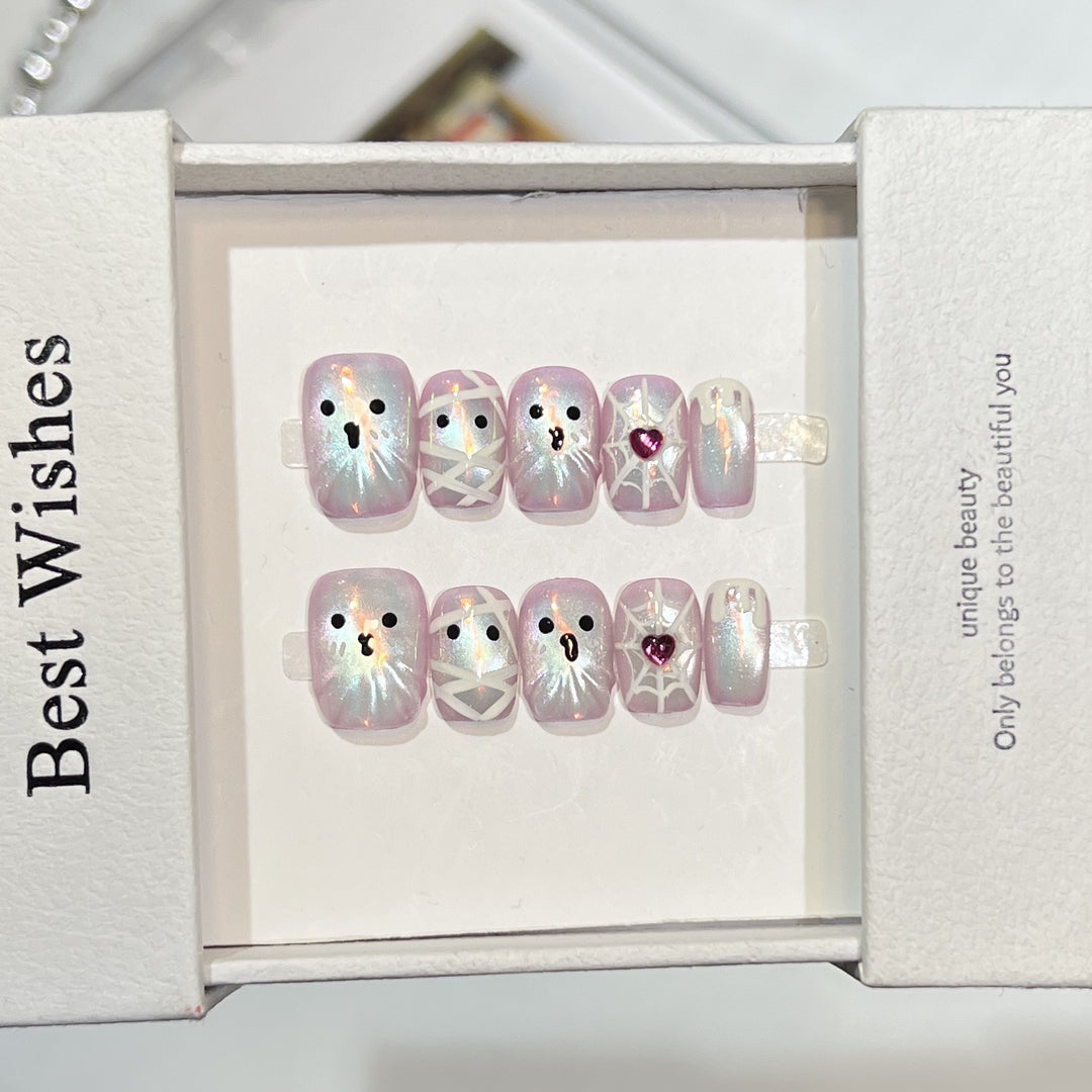 Whimsical Characters Press-On Nail Set Kalsten