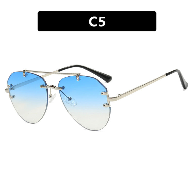 Ladies trendy sunglasses in elegant, polygonal design Kalsten