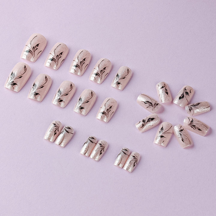 Floral Gel Nail Art Design Kalsten 1787542888