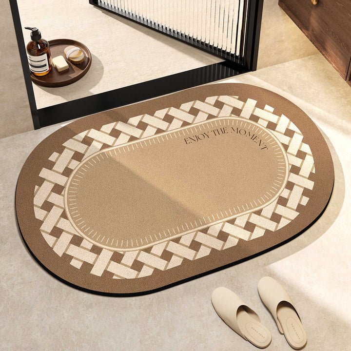 Decorative Non-Slip Bath Mat Kalsten