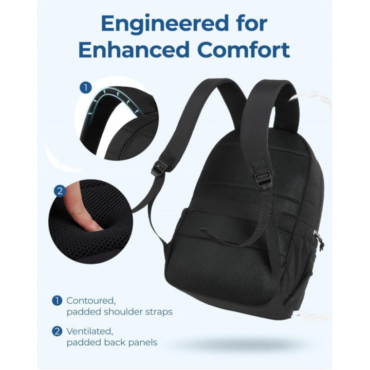 Padded everyday backpack with multiple compartments Kalsten