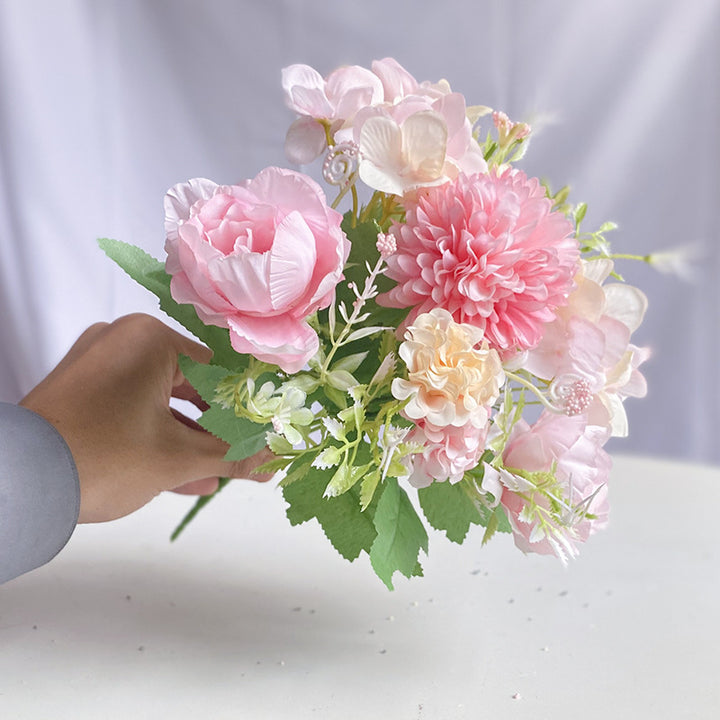 Lifelike Floral Bouquet