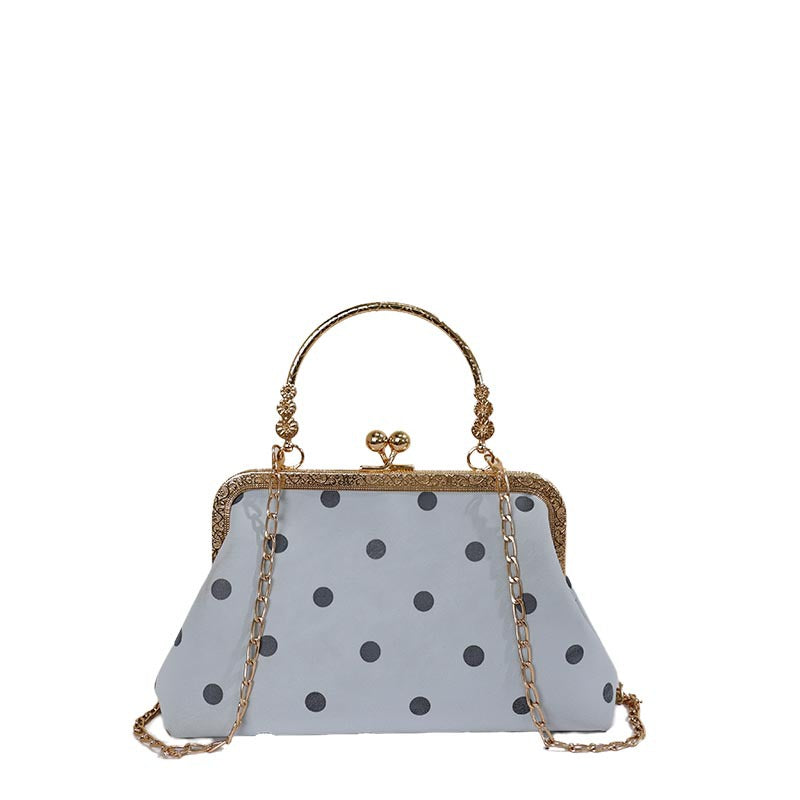 WoVintage Elegant Polka Dot Evening Clutch Kalsten