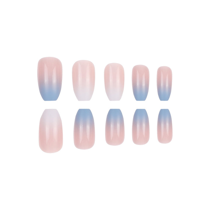 Ombre Long Acrylic Nails Kalsten