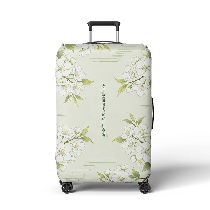 Women Hard Shell Suitcase in Elegant Bamboo Design Kalsten