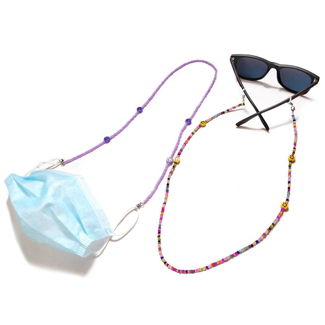 Playful Beaded Eyewear Chain Kalsten