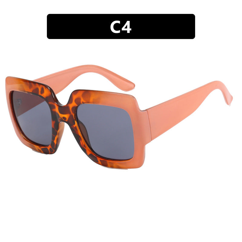Women's oversized square sunglasses with striking tortoiseshell design Kalsten