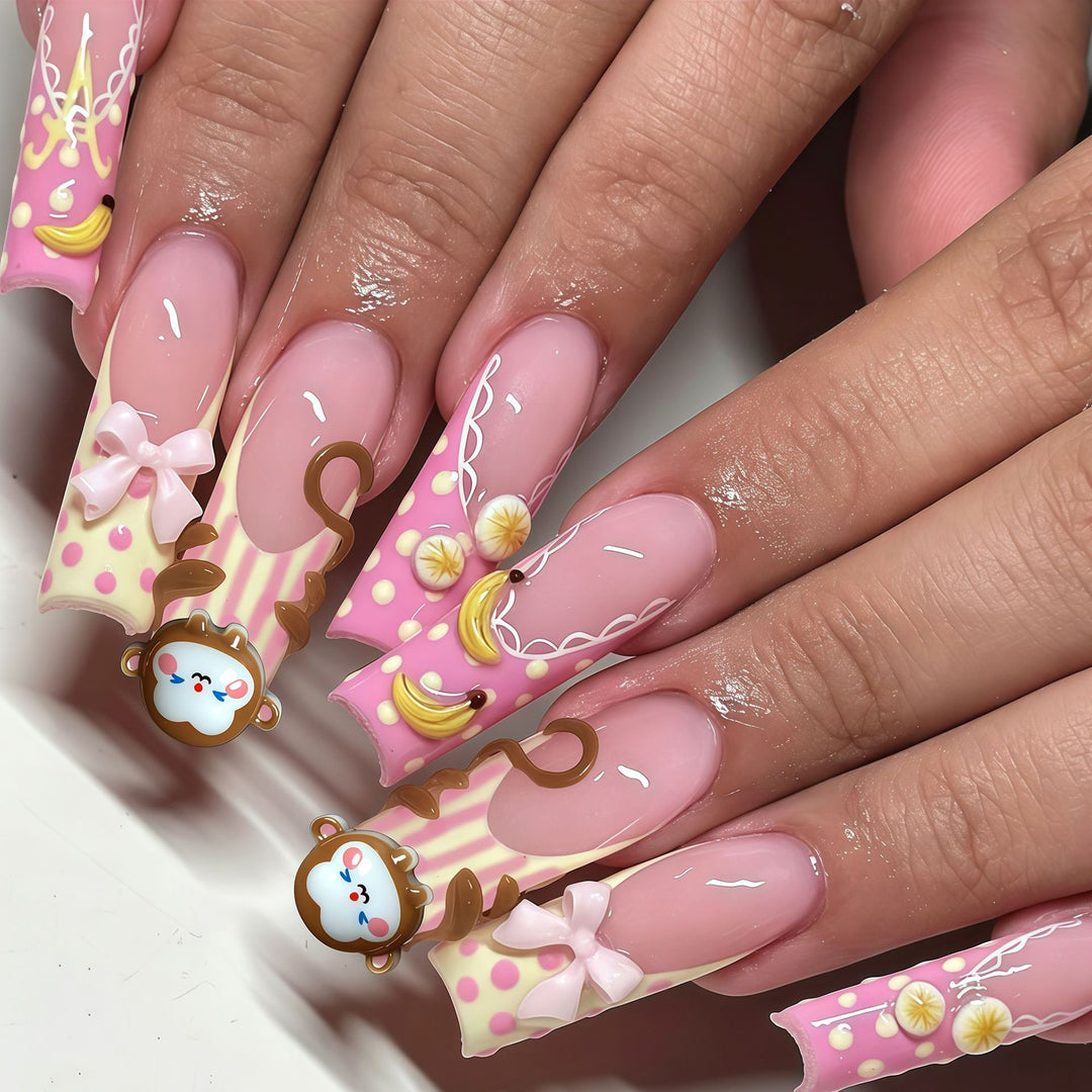 Playful Themed Cartoon Nail Art Tips Kalsten