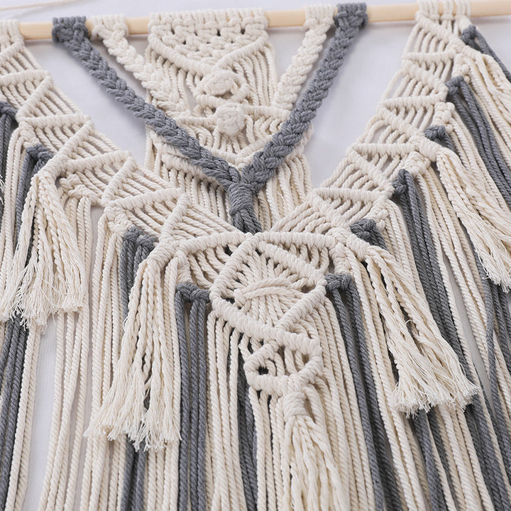Macrame Wall Hanging with Fringes Kalsten