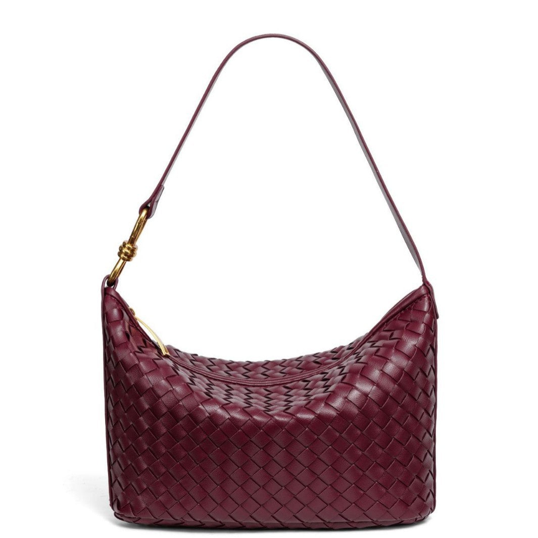 Woven Leather Hobo Bag Kalsten