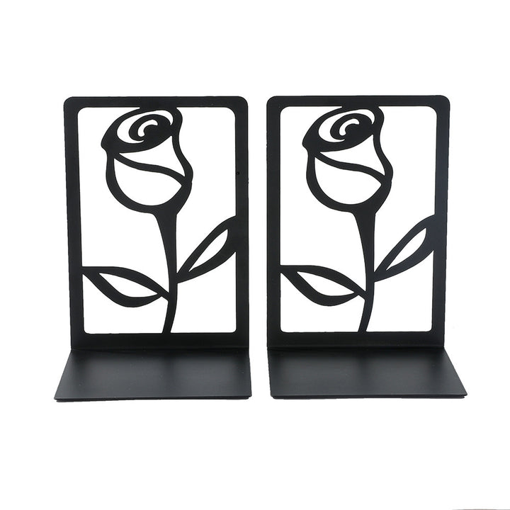 Artistic Floral Bookend Set
