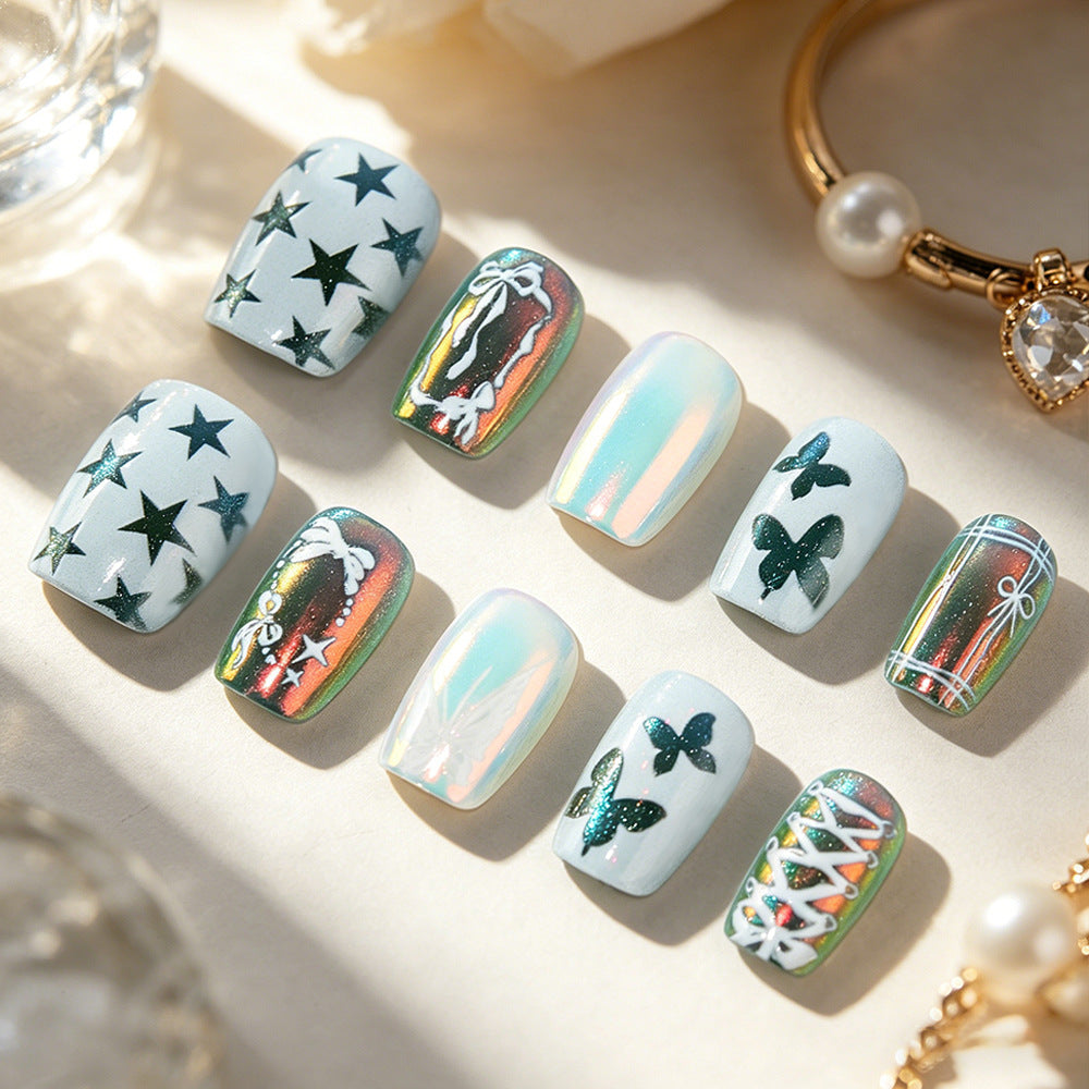Artistic Butterfly Nail Art Set Kalsten