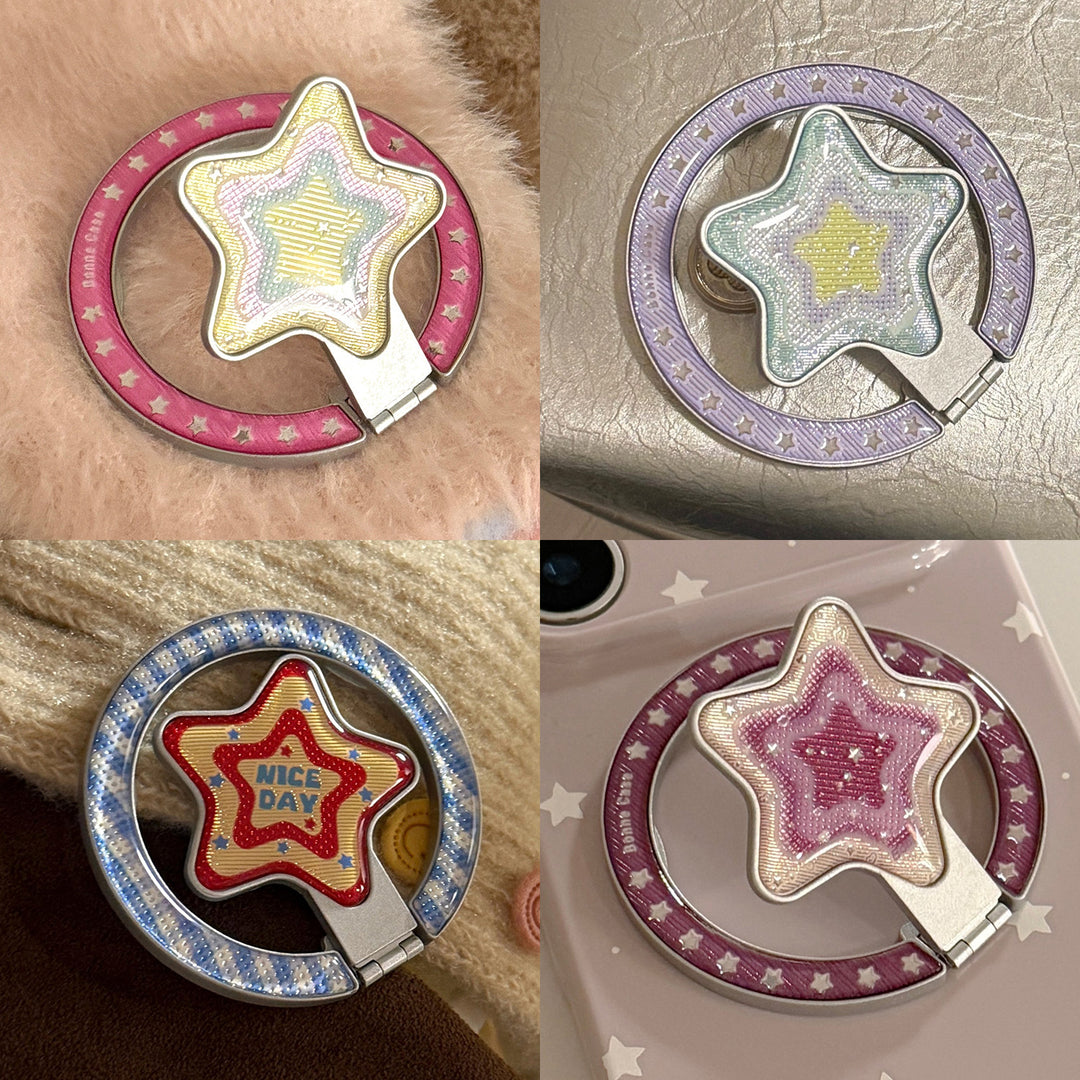 Star-shaped phone table holder Kalsten