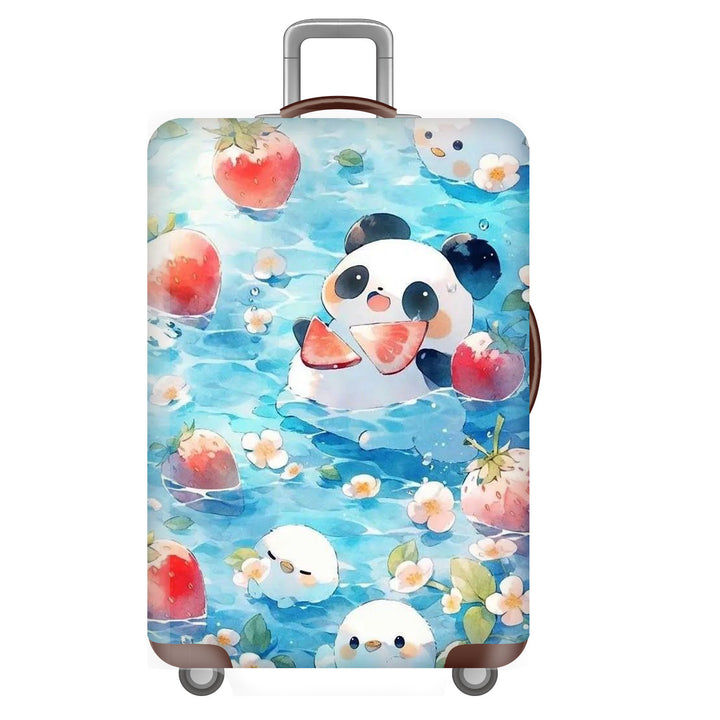 Unisex Hard-shell Travel Suitcase with Playful Panda Design Kalsten