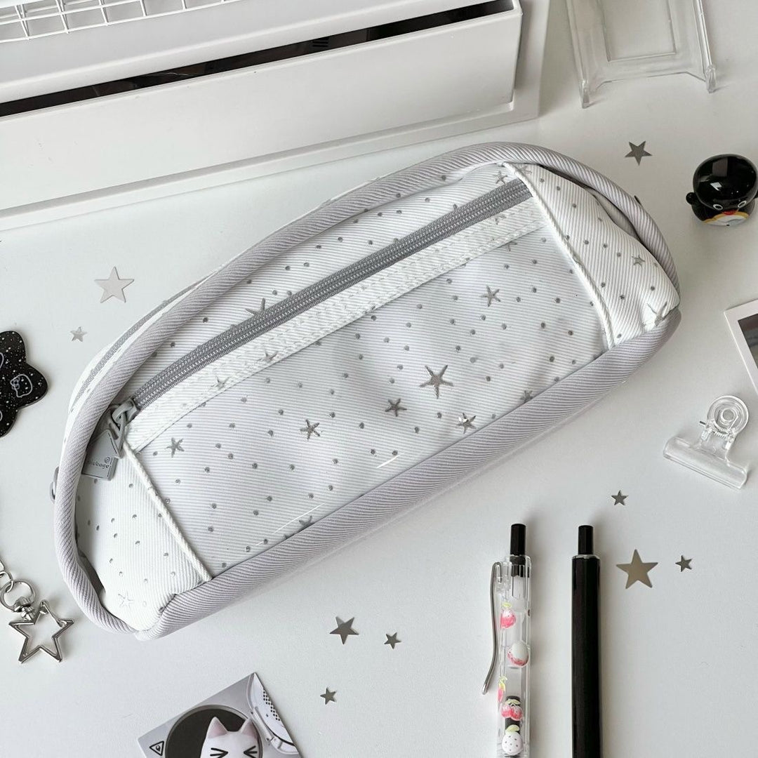 Stylish Star Pattern Pencil Case