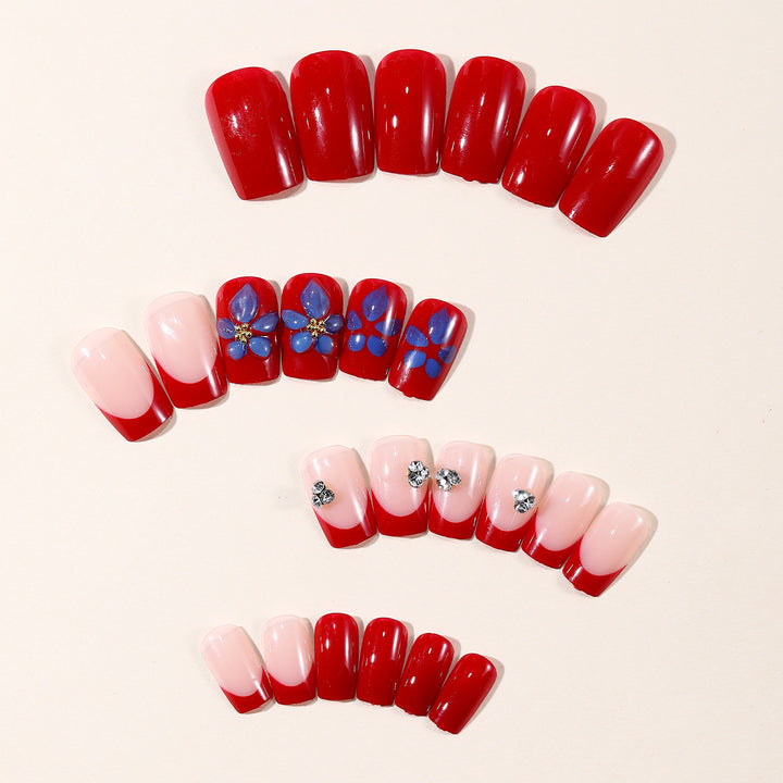 Artistic Nail Design Kit with Floral Accents Kalsten