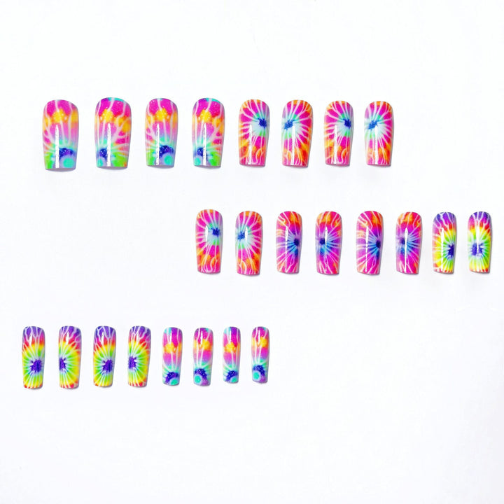 Creative Nail Art In Psychedelic Design Kalsten