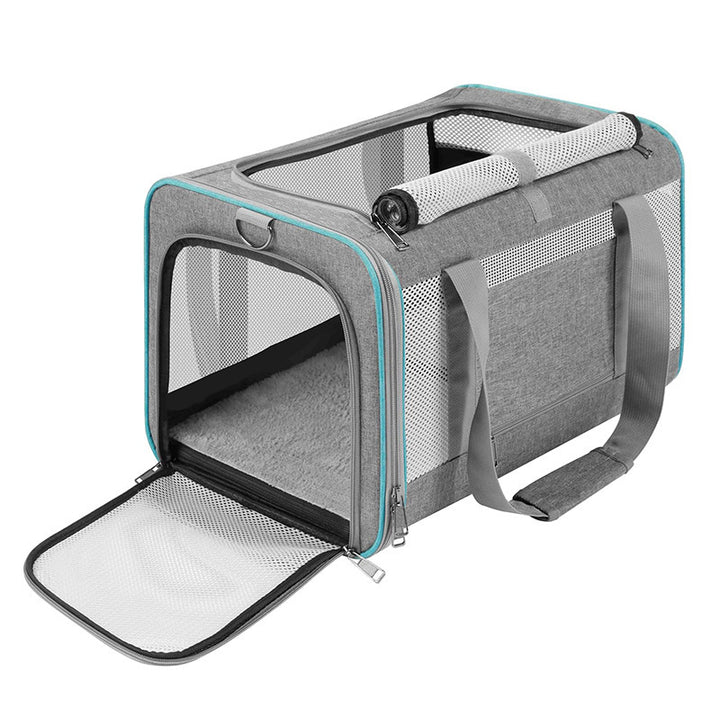 Portable Pet Travel Bag with Breathable Mesh Kalsten