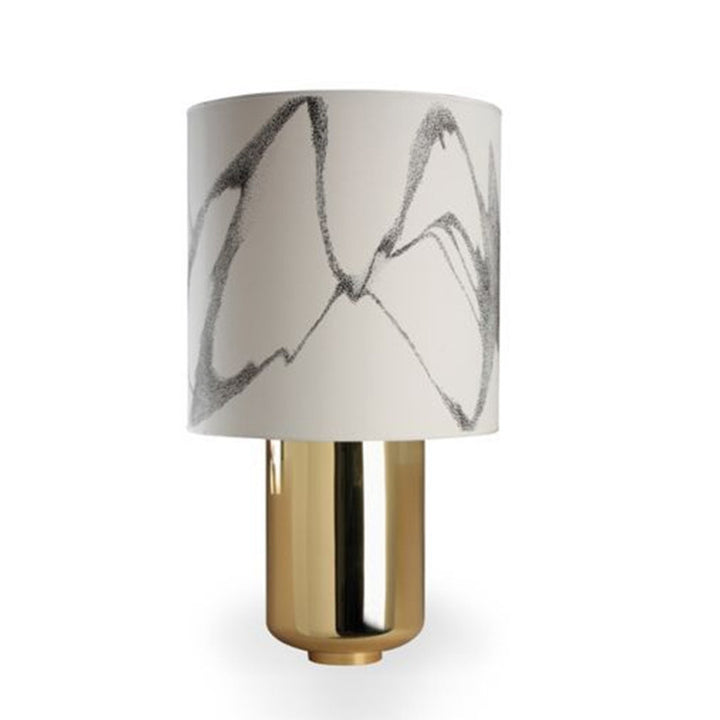 Modern Table Lamp with Textured Shade