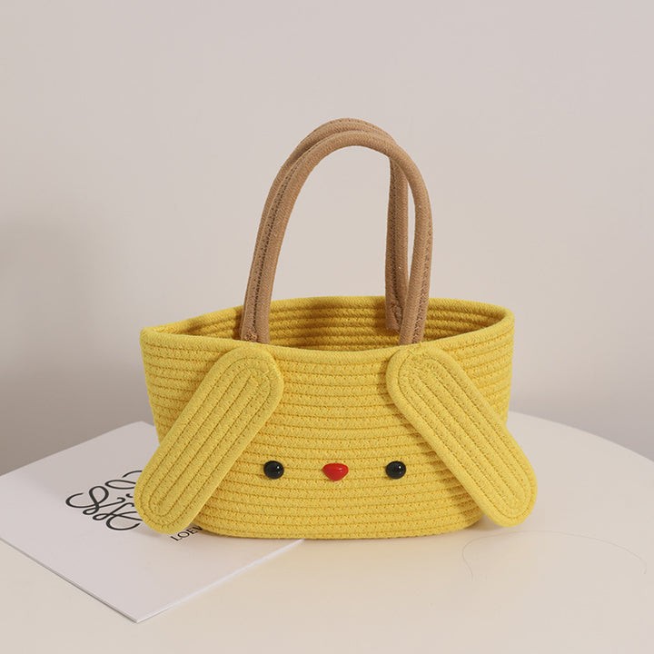 Playful fabric bag with animal motif Kalsten