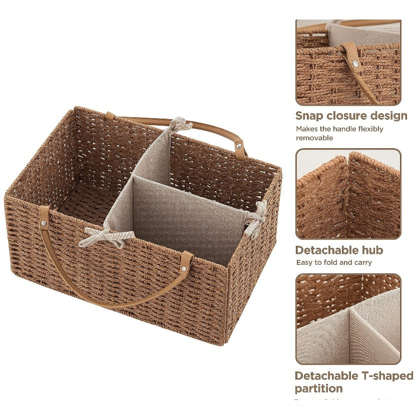 Multi-Compartment Storage Basket Kalsten