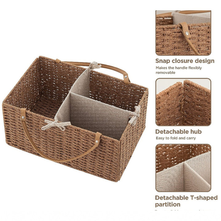 Multi-Compartment Storage Basket Kalsten