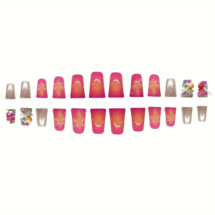 Artistic Glam Nail Extensions Kalsten