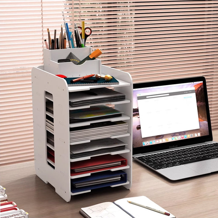 Multi-Tiered Office Desk Organizer