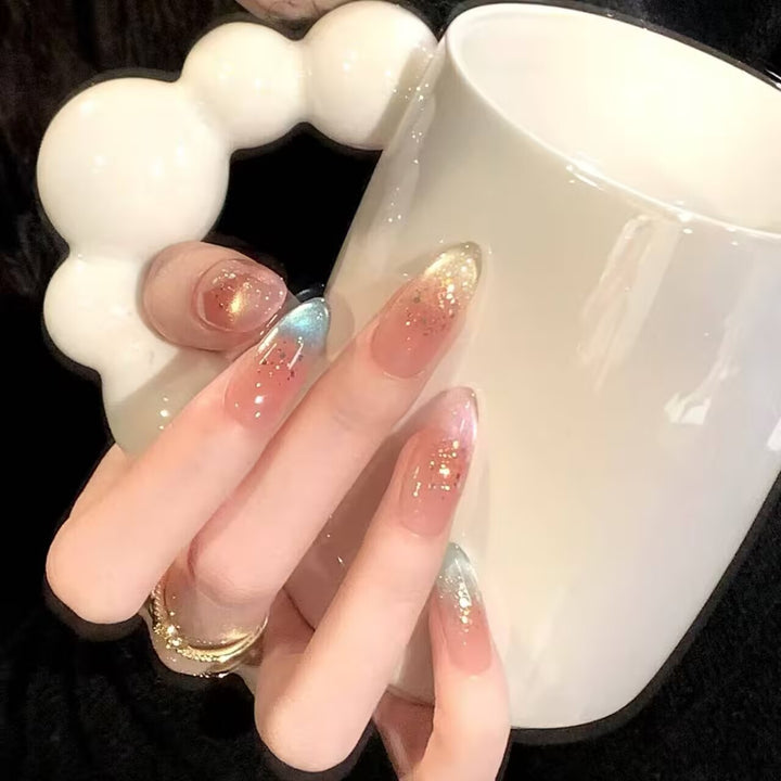 Premium Glamorous Press-On Nail Extensions Kalsten