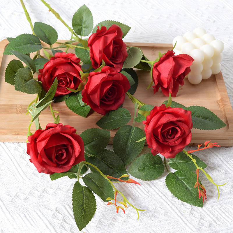 Deluxe Silk Floral Stem Arrangement