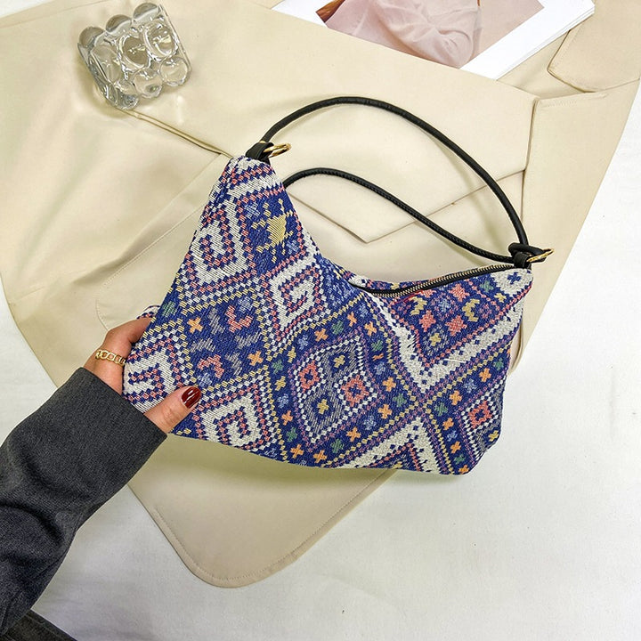 Patterned Shoulder Bag