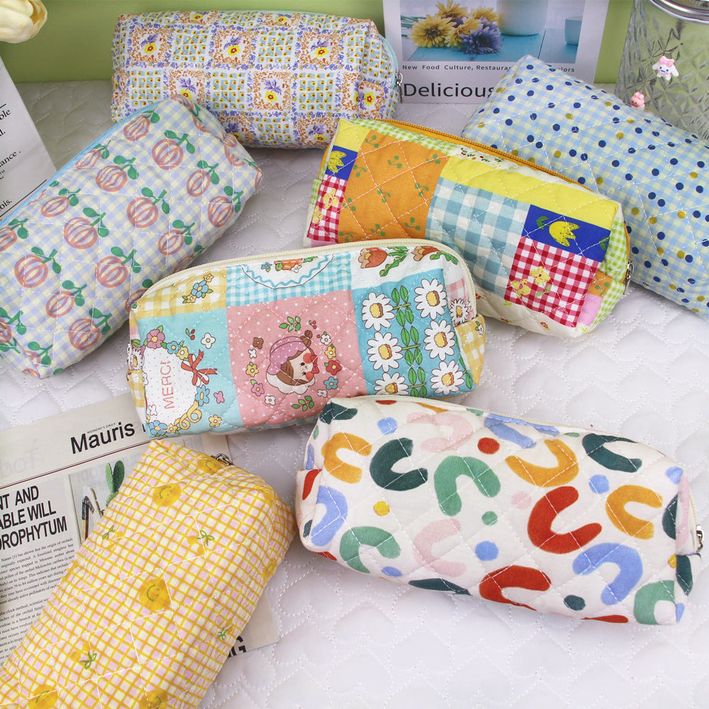 Quilted Zip Pencil Case Kalsten